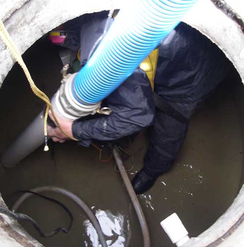 Overhead Tank Cleaning